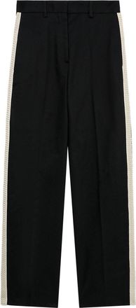 Palm Angels cotton trousers - Black