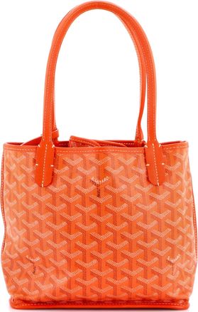 Goyard Anjou Reversible Tote Coated Canvas Mini