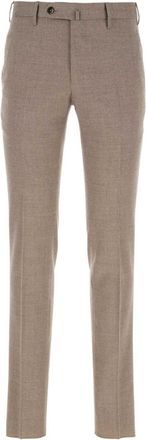 Pantaloni Torino Taupe Flat Front Pants