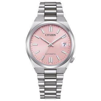 Citizen Mens Tsuyosa Pink Dial Watch