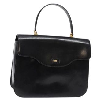 Bally Pre-owned Handbag - Dames - Pre-owned - Zwart - Maat: ONE Size Leer
