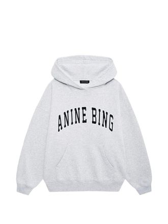 Anine Bing Harvey Sweatshirt New Classic - Medium Heather Grey