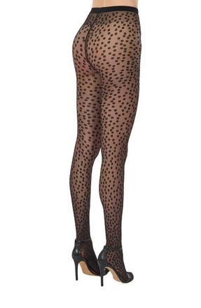 Wolford Sweet Dots Tights in Black at Nordstrom, Size X-Small