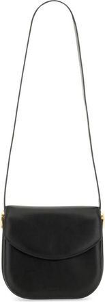 Jil Sander Coin Crossbody MD - Dames - Schoudertassen - Zwart - ONE Size - Tassen