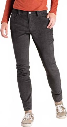 Toad & Co Karuna Cord Skinny Pants In Soot