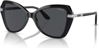 Vogue Zwarte Hars Zonnebril