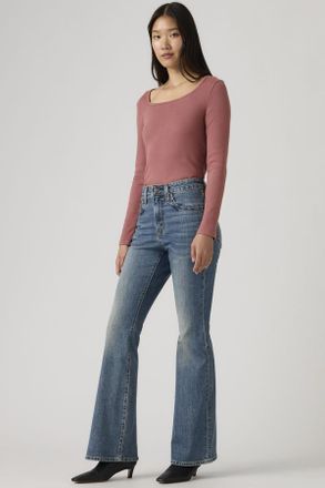 Levi's 726 High Rise Flare Vaqueros - Mujer - 23X30 - Azul / Face Right