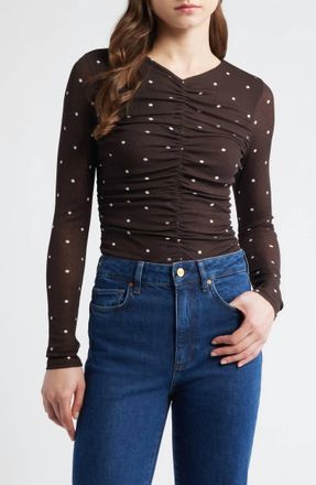 Rails Georgina In Cocoa Polka Dots