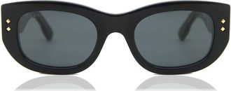 Gucci GG1215S 002 Womens Sunglasses Black Size 51 - Free RX Lenses - Free RX Lenses