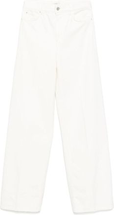 Toteme White Wide leg denim jeans