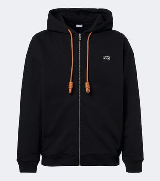Loewe Double L cotton jersey hoodie
