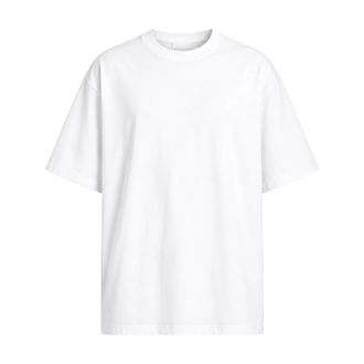 low brand Logo Jersey Elast - - Tops - Uomo - Bianco - M