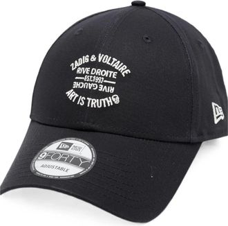 Zadig&Voltaire Accessoires, Dames, Zwart, ONE Size, Katoen, Blason Cap