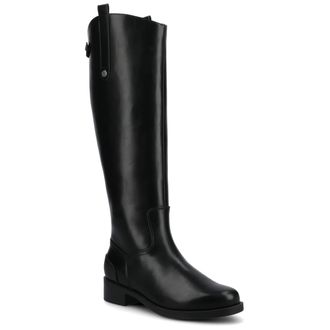 Journee Collection Womens Gema Medium and Wide Width Knee High Riding Boots