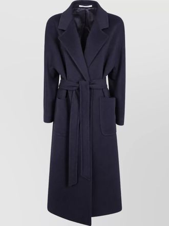 Tagliatore cashmere shawl neck long coat