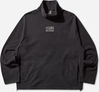 Maison Margiela Men s Salomon High Neck Longsleeve Top Washed Black