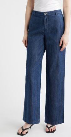 Madewell Zoe Relaxed Straight Leg Jeans in Light Rinse at Nordstrom, Size 14