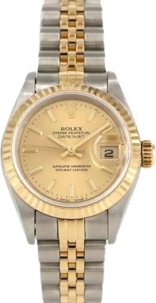 Rolex Pre-owned Datejust Acciaio Inossidabile Oro Giallo Automatico - - Pre-owned - Donna - Multicolore - ONE SIZE