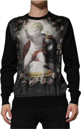 Dolce & Gabbana Uomo, Maglie, Nero, L, new