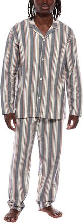 Hanro Hanro 2Pc Recycled Flannel Pajama Set