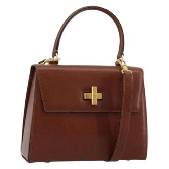 Celine Pre-owned Handbags, female, Brown, Size: ONE SIZE Pre-owned Vintage Hand Bag