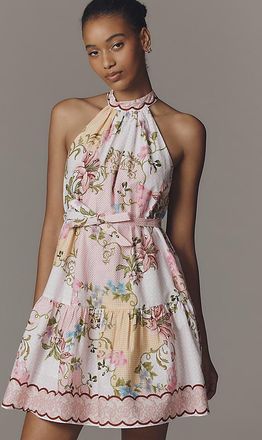 Celina Moon Nawari 100% Cotton Mini Dress