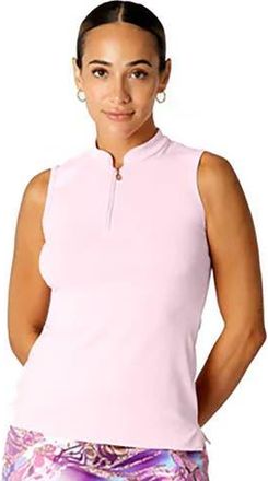 Sofibella Golf Colors Sleeveless Womens Golf Polo in Cotton Candy at Nordstrom, Size Small
