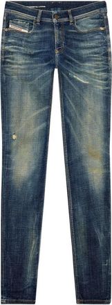 Diesel Klassieke Denim Jeans - Heren - Slim Fit Jeans - Blauw - W36 - Denim - Jeans