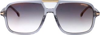 Carrera 350/S Zonnebril - Heren - Zonnebrillen - Grijs - 58 MM - Accessoires