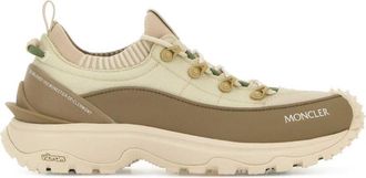 Moncler Beige Logo Sneakers