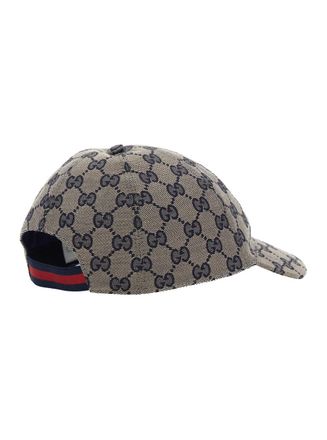Gucci Boys Baseball Cap Gg Original Beige Polyester Hat
