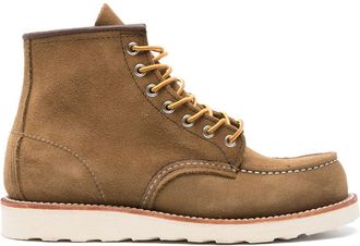 Red Wing Shoes klassische Moc-Lederstiefel