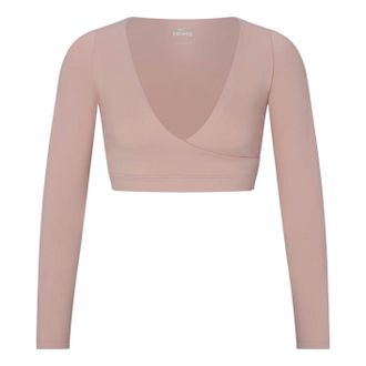 Nike (WMNS) Nike x SKIMS Matte Wrap Long Sleeve Cropped Top Himalayan LSLSL9692W-HIM