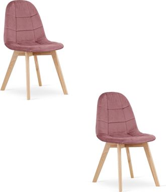 OEM Silla Bora - Terciopelo Rosa Oscuro X 2