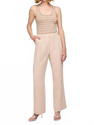 Gentle Fawn Luna Straight Leg Trousers In Bone