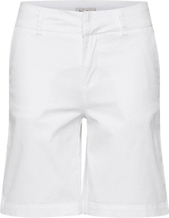 Part Two Bright White Shorts & Knickers - Dames - Korte Broeken - Wit - 2XS - Katoen - Korte Broeken