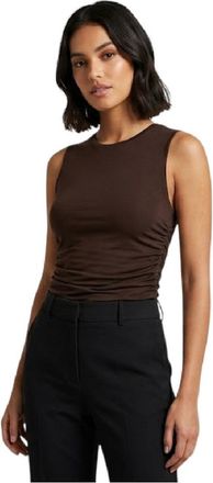 Levi's Dames-tanktop Crystal Slim (Bruin)