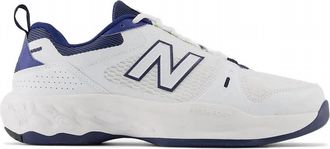 New Balance Mens Fresh Foam X 1007 Court Shoes In White Navy