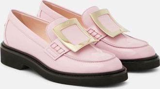 Roger Vivier Viv Rangers patent leather loafers