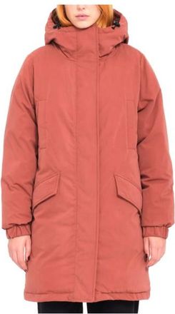 Volcom Sleepi Puff Up Parka Mantel f&uuml;r Damen | rot