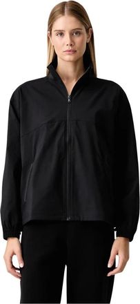 Under Armour Unstoppable Woven Full Zip - Dames - Outdoorjassen - Zwart - L - Nylon - Fitness