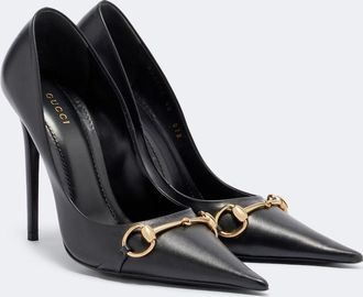 Gucci Donna Horsebit leather pumps