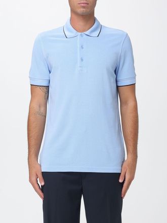Tom Ford Polo slim fit in cotone con profili a contrasto