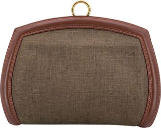 Gucci Gucci Vintage stoffen clutch tas