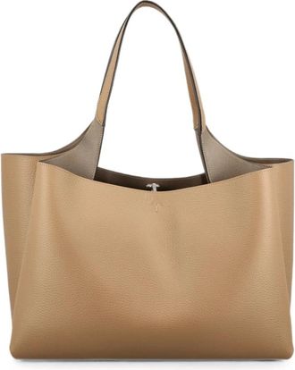 Tod's APA 2 Manici Media - Dames - Shoppers - Bruin - ONE Size - Leer - Tassen