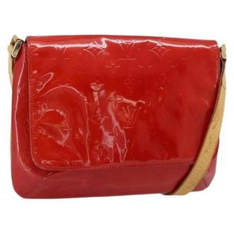 Louis Vuitton Pre-owned Cross Body Bags, female, Red, Size: ONE SIZE Pre-owned Patent Leather Shoulder Bag