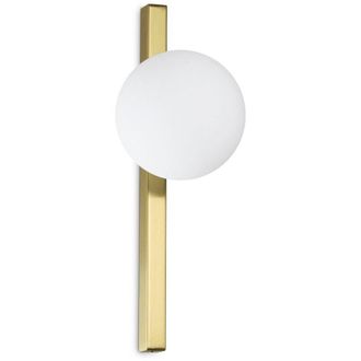 Ideal Lux Ideal Lux - Applique Da Parete Contemporaneo Binomio Metallo Ottone 1 Luce G9 4W 3000K Ip20