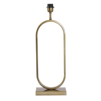 Light & Living L&aacute;mpara De Mesa - Jamiri - Bronce - Metal - - Light&living