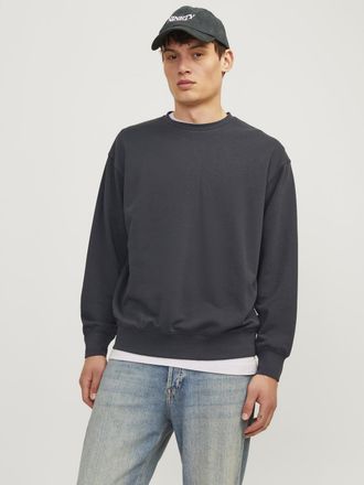 Jack & Jones Sweatshirt »JJECHARGE SWEAT CREW NECK NOOS« mit Rippbündchen