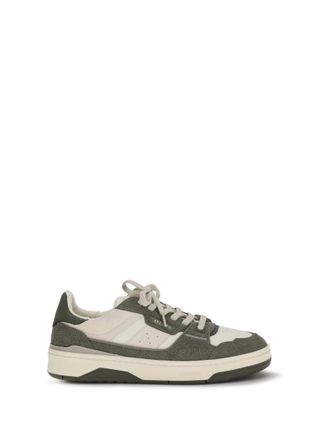 Axel Arigato Green Color Block Clay Sneakers